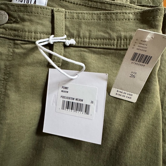 NWT Pistola Women's Penny High-Rise Wide-Leg Utility Jeans Size 26 - Picture 6 of 6